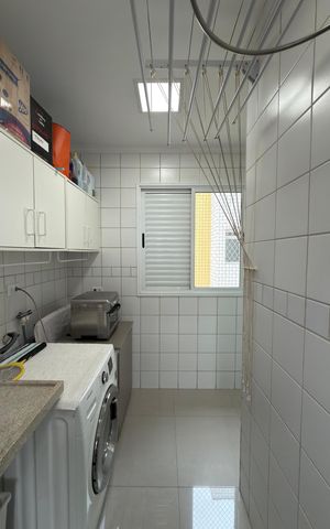 Apartamento à venda com 145m², 3 quartos e 3 vagasÁrea de Serviço