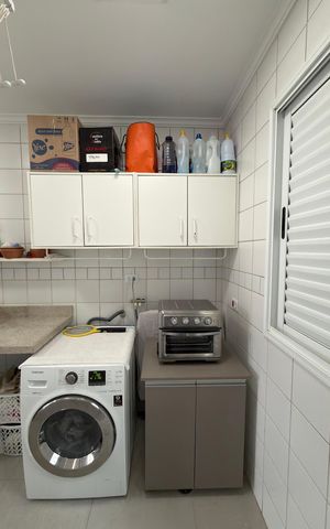 Apartamento à venda com 145m², 3 quartos e 3 vagasÁrea de Serviço