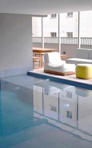 Studio para alugar com 26m², 1 quarto e sem vagaPiscina Coberta