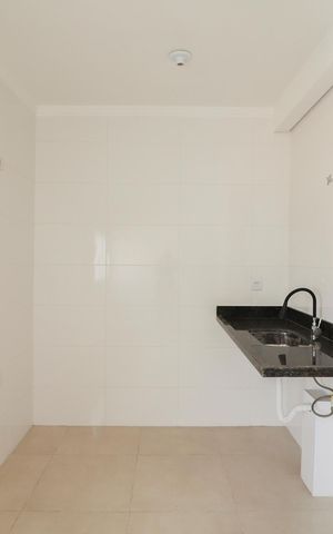 Apartamento à venda com 46m², 2 quartos e sem vaga Apartamento à venda com 46m², 2 quartos e sem vagaSala/Cozinha e Àrea de Serviço