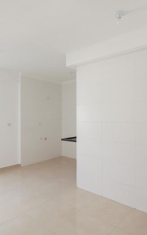 Apartamento à venda com 46m², 2 quartos e sem vaga Apartamento à venda com 46m², 2 quartos e sem vagaSala/Cozinha e Àrea de Serviço