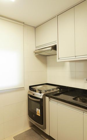 Apartamento à venda com 50m², 1 quarto e sem vaga Apartamento à venda com 50m², 1 quarto e sem vagaCozinha e Área de Serviço