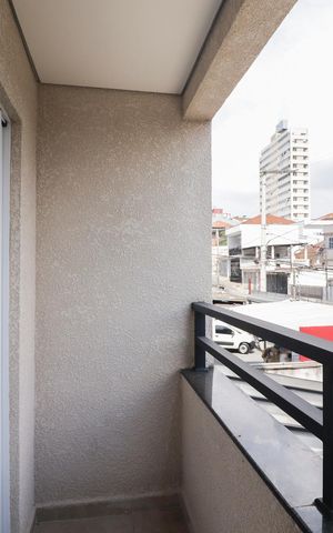 Apartamento à venda com 50m², 1 quarto e sem vaga Apartamento à venda com 50m², 1 quarto e sem vagaVaranda