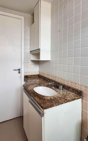 Apartamento para alugar com 120m², 2 quartos e 1 vaga Apartamento para alugar com 120m², 2 quartos e 1 vagaBanheiro Social