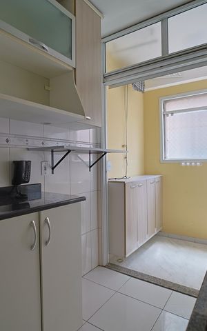 Apartamento à venda com 54m², 2 quartos e 1 vagaCozinha