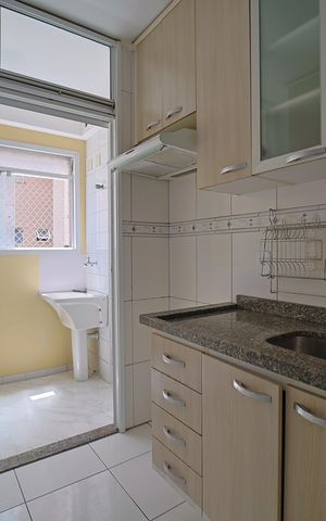 Apartamento à venda com 54m², 2 quartos e 1 vagaCozinha