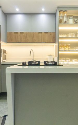 Apartamento para alugar com 41m², 2 quartos e 1 vaga Apartamento para alugar com 41m², 2 quartos e 1 vagaSala/Cozinha e Área de Serviço