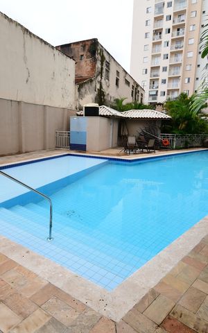 Apartamento à venda com 55m², 2 quartos e 1 vagaÁrea comum - Piscina