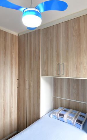 Apartamento à venda com 55m², 2 quartos e 1 vagaQuarto 