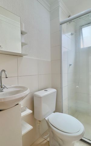 Apartamento para alugar com 42m², 2 quartos e 1 vaga Apartamento para alugar com 42m², 2 quartos e 1 vagaBanheiro
