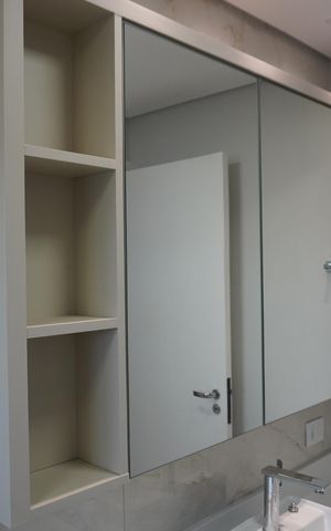 Apartamento à venda com 140m², 2 quartos e 2 vagasBanheiro da Suíte