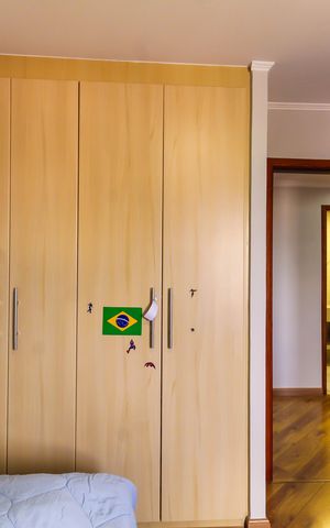 Apartamento à venda com 107m², 3 quartos e 2 vagasQuarto 2