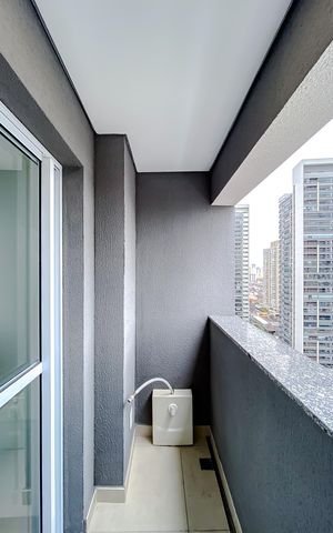 Studio para alugar com 23m², 1 quarto e sem vagaVaranda
