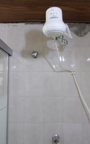 Casa de condomínio para alugar com 80m², 2 quartos e 1 vagaBanheiro 1