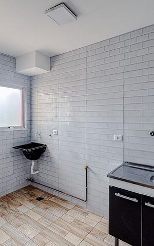 Apartamento à venda com 65m², 2 quartos e 1 vagaCozinha e Área de Serviço
