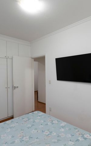 Apartamento à venda com 55m², 1 quarto e 1 vagaQUARTO