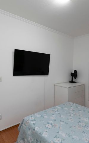 Apartamento à venda com 55m², 1 quarto e 1 vagaQUARTO