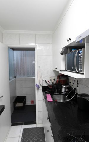 Apartamento à venda com 55m², 1 quarto e 1 vagaCOZINHA