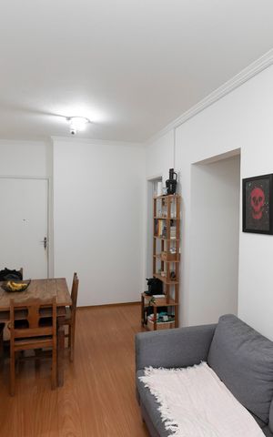 Apartamento à venda com 55m², 1 quarto e 1 vagaSALA DOIS AMBIENTES