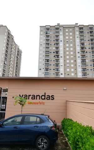 Apartamento para alugar com 47m², 2 quartos e 1 vagaFachada e portaria