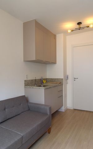 Apartamento para alugar com 25m², 1 quarto e sem vagaSala/Cozinha