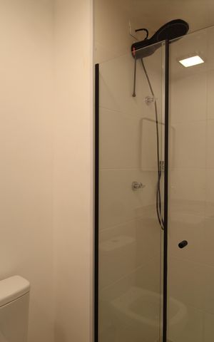 Apartamento para alugar com 25m², 1 quarto e sem vagaBanheiro da Suíte