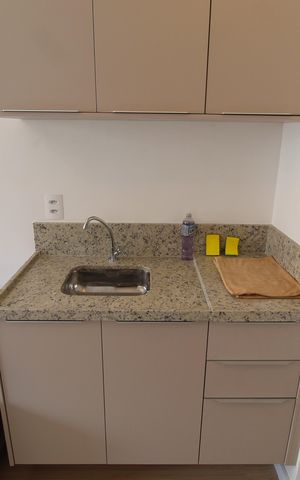 Apartamento para alugar com 25m², 1 quarto e sem vagaSala/Cozinha
