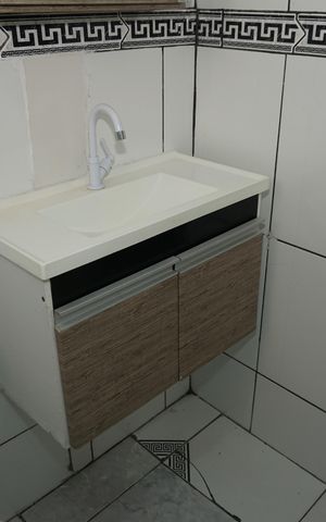 Casa para alugar com 50m², 2 quartos e 3 vagasBanheiro