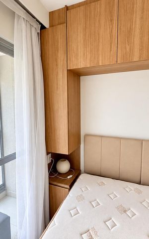 Studio para alugar com 24m², 1 quarto e sem vagaStudio