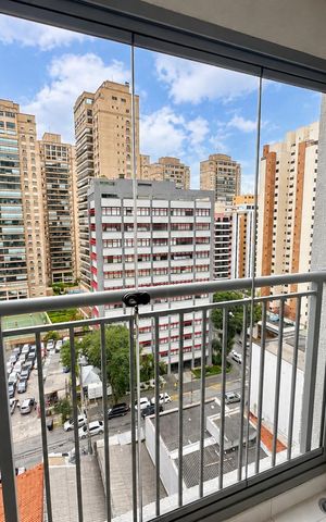 Studio para alugar com 24m², 1 quarto e sem vagaVaranda