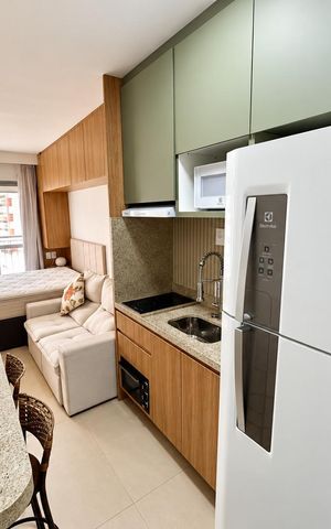 Studio para alugar com 24m², 1 quarto e sem vagaCozinha