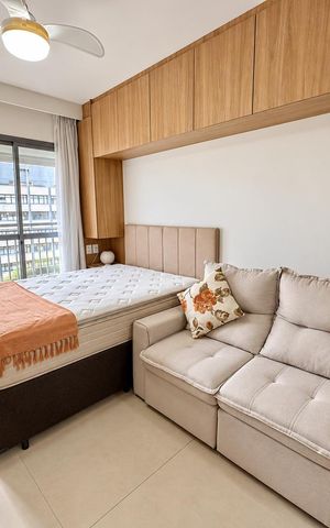Studio para alugar com 24m², 1 quarto e sem vagaStudio