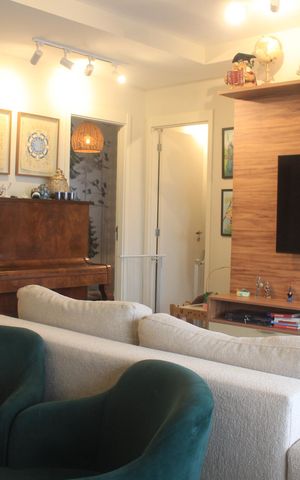 Apartamento para alugar com 90m², 2 quartos e 2 vagasSala