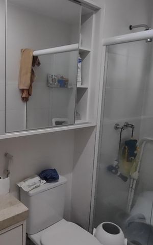 Apartamento para alugar com 90m², 2 quartos e 2 vagas Apartamento para alugar com 90m², 2 quartos e 2 vagasBanheiro da Suíte 2