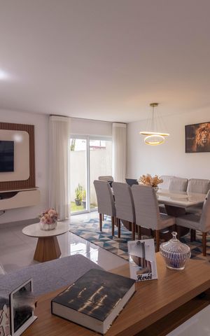 Casa de condomínio à venda com 115m², 3 quartos e 1 vaga Casa de condomínio à venda com 115m², 3 quartos e 1 vagaSala