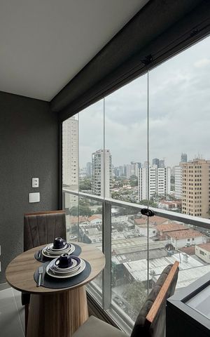 Studio à venda com 25m², 1 quarto e sem vaga Studio à venda com 25m², 1 quarto e sem vagaSacada