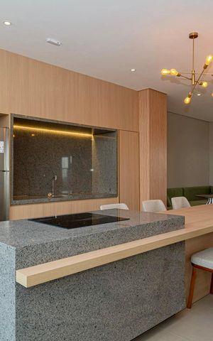 Studio à venda com 25m², 1 quarto e sem vaga Studio à venda com 25m², 1 quarto e sem vagaSalão Gourmet