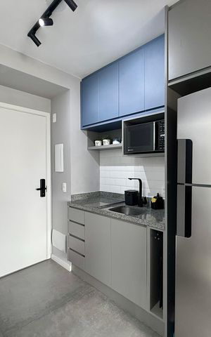 Studio à venda com 25m², 1 quarto e sem vaga Studio à venda com 25m², 1 quarto e sem vagaCozinha