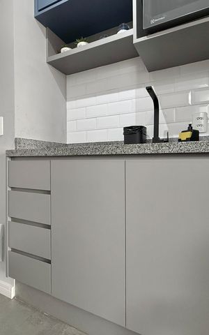 Studio à venda com 25m², 1 quarto e sem vaga Studio à venda com 25m², 1 quarto e sem vagaCozinha