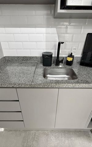 Studio à venda com 25m², 1 quarto e sem vaga Studio à venda com 25m², 1 quarto e sem vagaCozinha