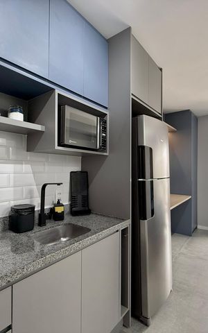 Studio à venda com 25m², 1 quarto e sem vaga Studio à venda com 25m², 1 quarto e sem vagaCozinha