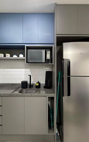 Studio à venda com 25m², 1 quarto e sem vaga Studio à venda com 25m², 1 quarto e sem vagaCozinha