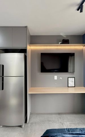 Studio à venda com 25m², 1 quarto e sem vaga Studio à venda com 25m², 1 quarto e sem vagaQuarto