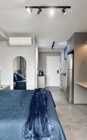 Studio à venda com 25m², 1 quarto e sem vaga Studio à venda com 25m², 1 quarto e sem vagaQuarto