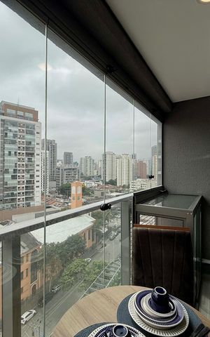Studio à venda com 25m², 1 quarto e sem vaga Studio à venda com 25m², 1 quarto e sem vagaSacada