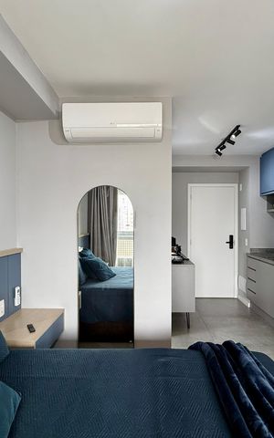 Studio à venda com 25m², 1 quarto e sem vaga Studio à venda com 25m², 1 quarto e sem vagaQuarto