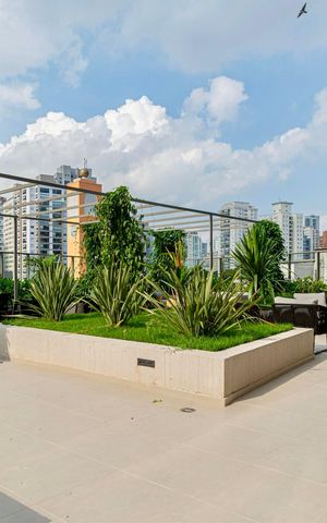 Studio à venda com 25m², 1 quarto e sem vaga Studio à venda com 25m², 1 quarto e sem vagaRooftop