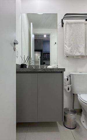 Studio à venda com 25m², 1 quarto e sem vaga Studio à venda com 25m², 1 quarto e sem vagaBanheiro
