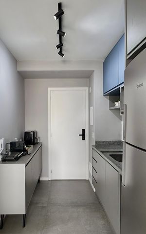 Studio à venda com 25m², 1 quarto e sem vaga Studio à venda com 25m², 1 quarto e sem vagaCozinha