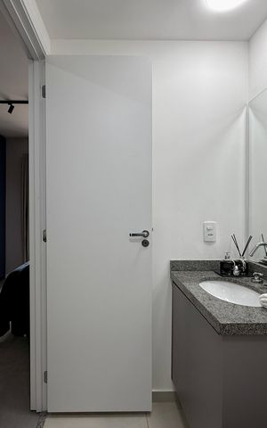 Studio à venda com 25m², 1 quarto e sem vaga Studio à venda com 25m², 1 quarto e sem vagaBanheiro